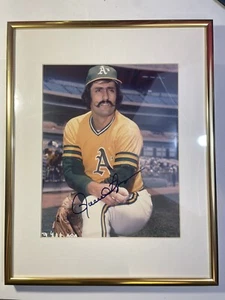 Rollie Fingers-Oakland A's Autographed Print with COA 14x12 Framed - Picture 1 of 2