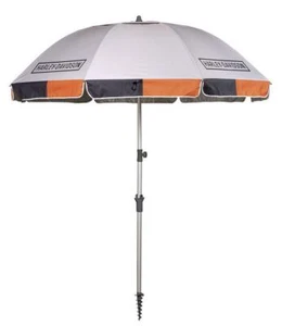 Parasol Harley-Davidson con licencia Harley-Davidson "H-D Retro Block Beach Um" - Imagen 1 de 5