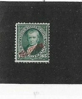 U.S. IN THE PHILIPPINES 1901 MARSHALL SCOTT #225 FVF OG VLH  - Image 1 of 2