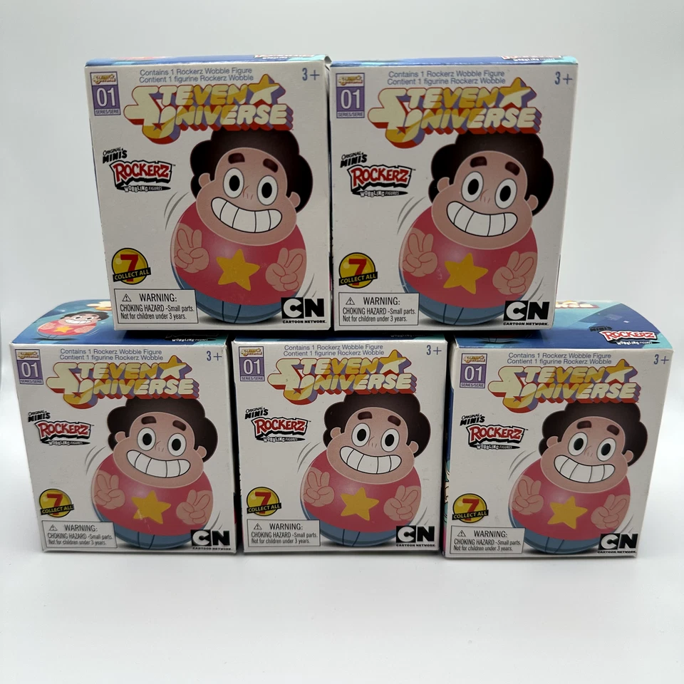 🔥 Rare Collectible Lot of 5 Steven Universe Rockerz - Perfect Condition! 🔥 - Image 1 of 1