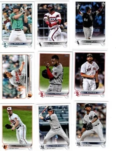 Lote de 10 tarjetas de béisbol Topps 2022 15 Commons-L99 - Imagen 1 de 2