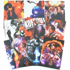 SNK - A4 PLASTIC FILE - (10 pcs Set) King of Fighters Neogeo Official Ref/991
