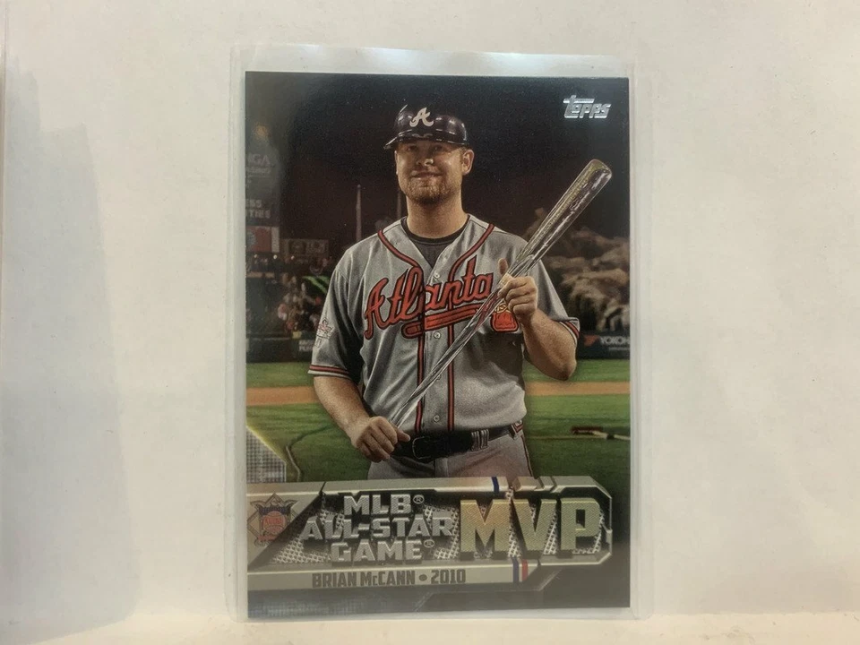 ASM-20 Brian Mccann Atlanta Braves 2017 Topps Series 2 Baseball Card MZ4 - Image 1 of 2