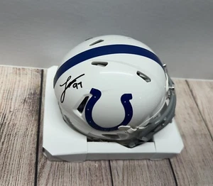INDIANAPOLIS COLTS LAIATU LATU SIGNED SPEED MINI HELMET JSA COA - Picture 1 of 5