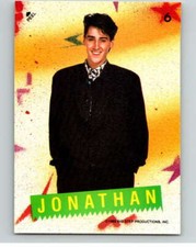 1989 New Kids on the Block Series One Stickers #6 JonathanV66741