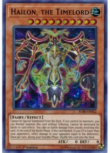 Yugioh - Hailon, il Signore del Tempo (Ultra Rara) (1ª Edizione) - BLRR-EN022 P - Foto 1 di 1