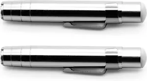 2 Packs Aluminum Alloy Chalks Holder, for Chalkboard Teacher'S Chalk Stick Ho... - Picture 1 of 12