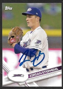 2017 TOPPS PRO DEBUT #30  Jordan Stephens  WHITE SOX  SIGNED AUTOGRAPH AUTO COA