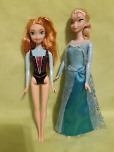 Barbie Puppe  Eiskönigin Elsa und Anna