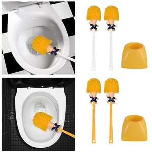 Trump Toilettenbürste Neuheit Creative FunToy Toilettenbürstenhalter Bad Werkzeug Set - Bild 1 von 21