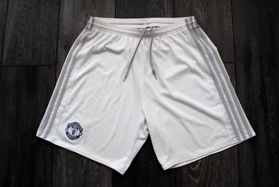 ADIDAS MEN'S MANCHESTER UNITED 2017 2018 THIRD SHORTS MENS AZ7560 ADULT MEDIUM - Image 1 of 4