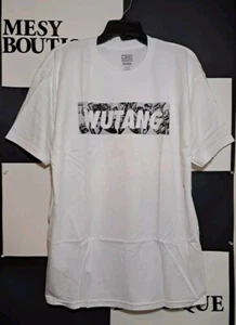 Wu-Tang T-Shirts Short Sleeve 100%Cotton Mens Graphic Logo Box Large White - Picture 1 of 6