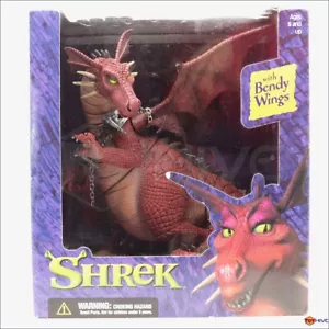 Shrek The Dragon Actionfigur mit biegsamen Flügeln McFarlane Toys 2001 DreamWorks - Bild 1 von 6