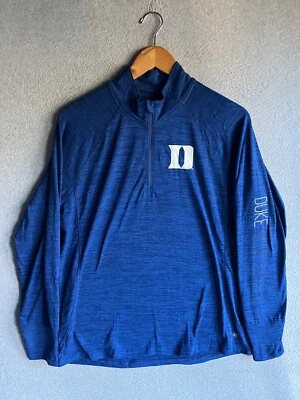 Camisa DUKE Blue Devils 47 Marca 1/4 Cremallera Manga Larga Atletismo Talla Grande Foto 1 de 4