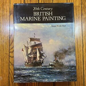 Peinture marine britannique du XXe siècle Denys Brook-Hart livre d'art grands bateaux de navigation