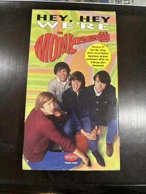 Hey, Hey We’re The Monkees VHS Tape Rhino Home Video Music Tested Works - Image 1 of 3