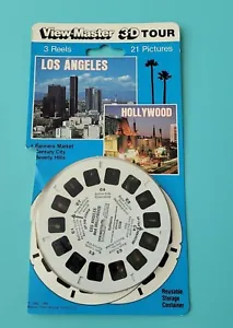 Los Angeles & Hollywood CA #5339 view-master Reels blister Pack Reel Set of 3 - Picture 1 of 1