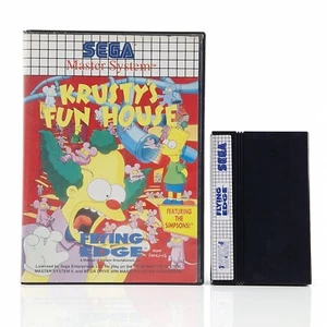 Sega Master System Spiel : Krustys Fun House - Modul OVP MS PAL Simpsons - Bild 1 von 6