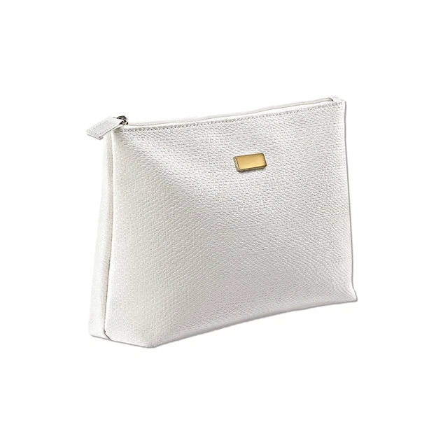 Avon White Cosmetic Bag Make up Purse Make up bag New Rare Toiletries bag Foto 1 de 1