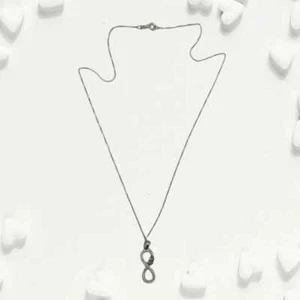 WOMEN'S GIFT FAVORS WOMEN WOMEN'S CHAIN METAL NECKLACE SILVER PENDANT .925 JEWE - Bild 1 von 5