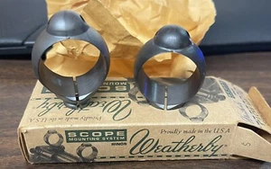 Buehler 1" Matte Low Rings - Picture 1 of 2