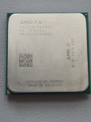 AMD FX-4130 3.8GHz AM3+ CPU, Quad Core, FD4130FRW4MGU Working - Image 1 of 3