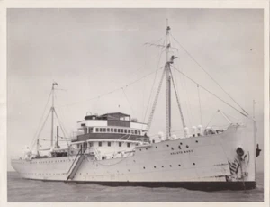 1933 Press Photo Japanese Naval Training Ship Hakuyo Maru in San Francisco - Picture 1 of 2