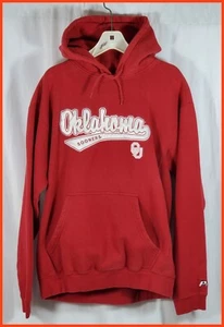 University of Oklahoma Sooners Hoodie by Proplayer - Handwarmer - Red – L - EUC - Picture 1 of 4