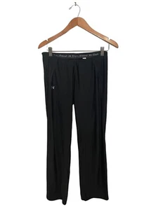 Under Armour Retro Wide Leg Hose Damen Medium High Rise Reißverschlusstasche schwarz - Bild 1 von 6