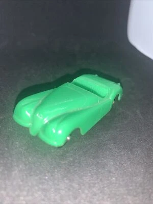 Vintage TOOTSIETOY PLÁSTICO Verde Jaguar XK Convertible Foto 1 de 4