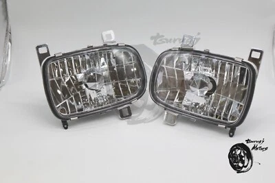 MAZDA RX-7 RX7 FD3S SONAR Faro Cristal Transparente R&L Luces Lámpara Piezas Conjunto Foto 1 de 4