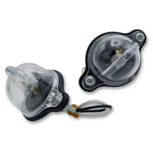 Fits Suzuki Jimny SJ410 SJ413 Caribbean 1980 98 Pair License Plate Lights - Picture 1 of 6