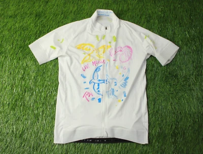 CAMISA DE CICLISMO RARA JERSEY EDDY MERCKX ART JOHANN WEYRINGER 2013 SANTINI TALLA XXL Foto 1 de 4