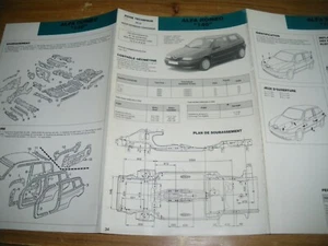 FICHE TECHNIQUE TRIPLE  ALFA ROMÉO 145 - Foto 1 di 2
