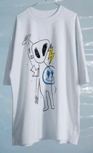 J Balvin Alien Thunder Que Bueno Volver A Verte Tee Size L - DSWT FAST SHIPPING - Picture 1 of 6