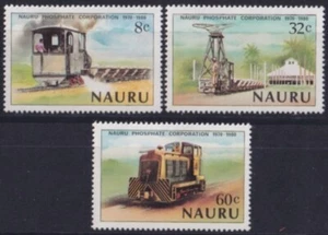F-EX52966 NAURU MNH 1980 PHOSPHATE RAILROAD RAILWAYS. - Picture 1 of 1