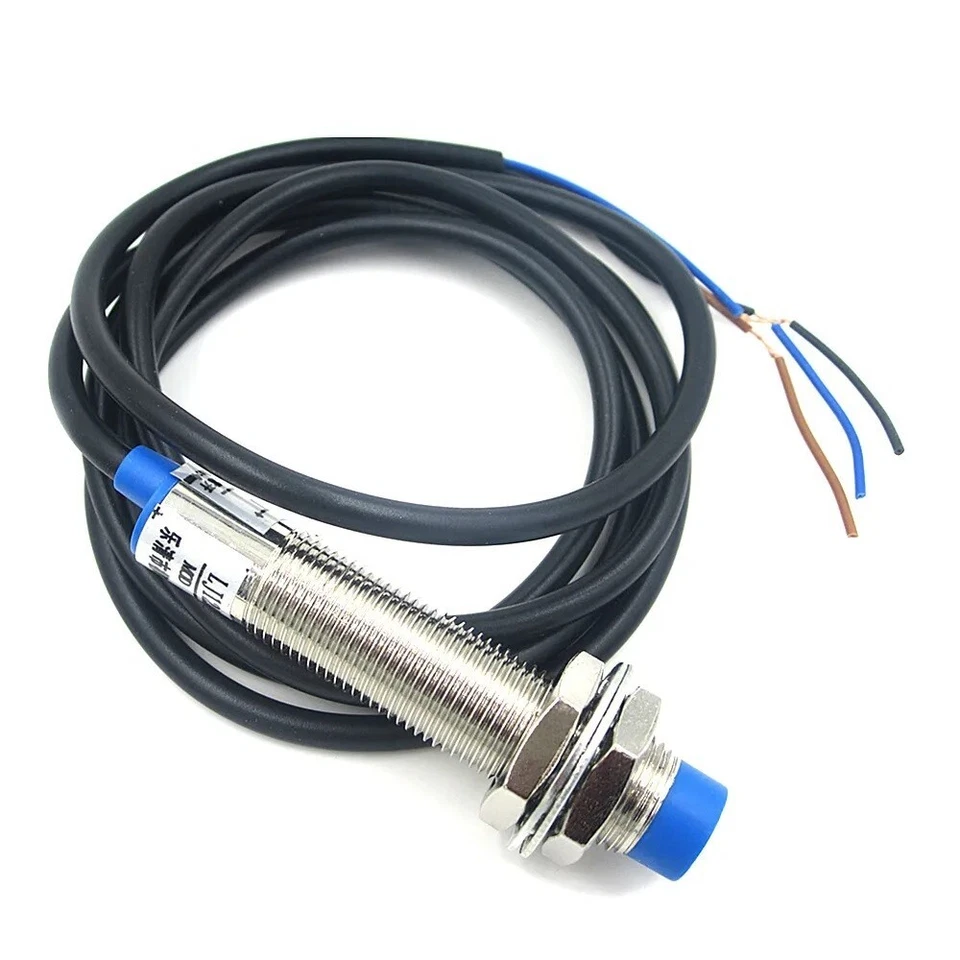 PNP NO 9-36VDC 4mm Range Inductive Proximity Sensor Prox Switch LJ12A3-4-Z-BY - Image 1 of 1