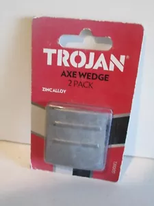 Axe Wedge for axe handles pack of 2. Australian Trojan Brand - Picture 1 of 5