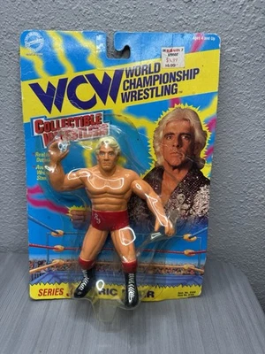 Figura de acción de lucha libre Ric Flair 1994 WCW Red Trunks World Championship Foto 1 de 4