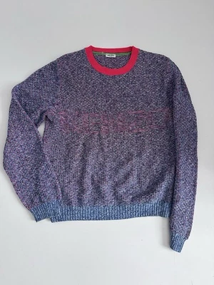 Sudadera Suéter Kenzo Logo Grande Multicolor Talla L  Foto 1 de 4