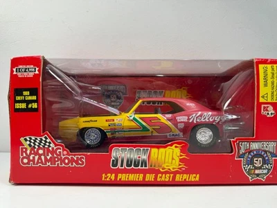Racing Champions Terry Labonte Kellogg's 1969 Chevy Camaro NASCAR Stock Rods - Image 1 of 4