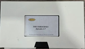 The OSBOURNES - Season 1 Episodes 1-7 - RARE PROMO ONLY VHS TAPE - Ozzy Osbourne - Picture 1 of 1
