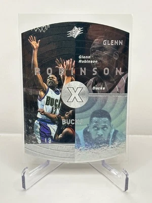 Glenn Robinson 1997-98 cubierta superior SPx plata #24 inserción paralelo Milwaukee Bucks Foto 1 de 2