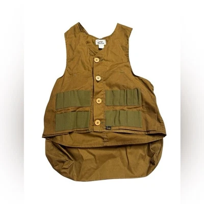 Vintage Duxbak Shotgun Hunting Vest Duck Canvas Small - Image 1 of 4