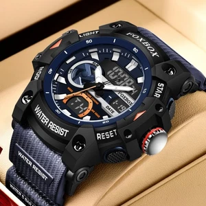Reloj de pulsera de lujo para hombre reloj de cuarzo reloj deportivo fecha 5ATM impermeable relojes de buceo - Imagen 1 de 10