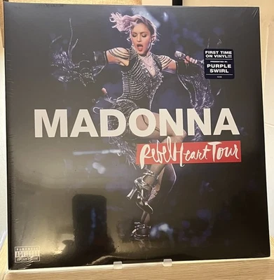 Madonna - Rebel Heart Tour - Purple Swirl Double Vinyl LP Album - NEW SEALED - Image 1 of 3