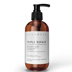 Asterwood Triple Repair Serum: Matrixyl 3000, Argireline, Vit C, HA - Anti-Aging - Bild 1 von 8