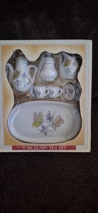 Miniature China Tea Set - Picture 1 of 2