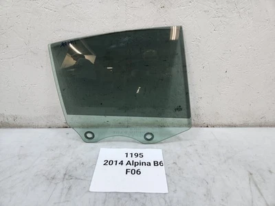 ✅ 13-19 OEM BMW F06 640 650 M6 Puerta trasera derecha pasajero ventana vidrio Foto 1 de 4