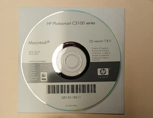 Software HP Photosmart C3100 Macintosh CD Version 7.8.0 - Picture 1 of 3